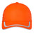 Port Authority Hats C836 Mens Enhanced Visibility Adjustable Hat Safety Orange Flat Front