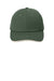 Port Authority Hats C838 Mens Dry Zone Moisture Wicking Adjustable Hat Olive Green/Stone Flat Front
