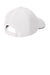 Port Authority Hats C838 Mens Dry Zone Moisture Wicking Adjustable Hat White/Classic Navy Blue Flat Back