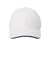 Port Authority Hats C838 Mens Dry Zone Moisture Wicking Adjustable Hat White/Classic Navy Blue Flat Front
