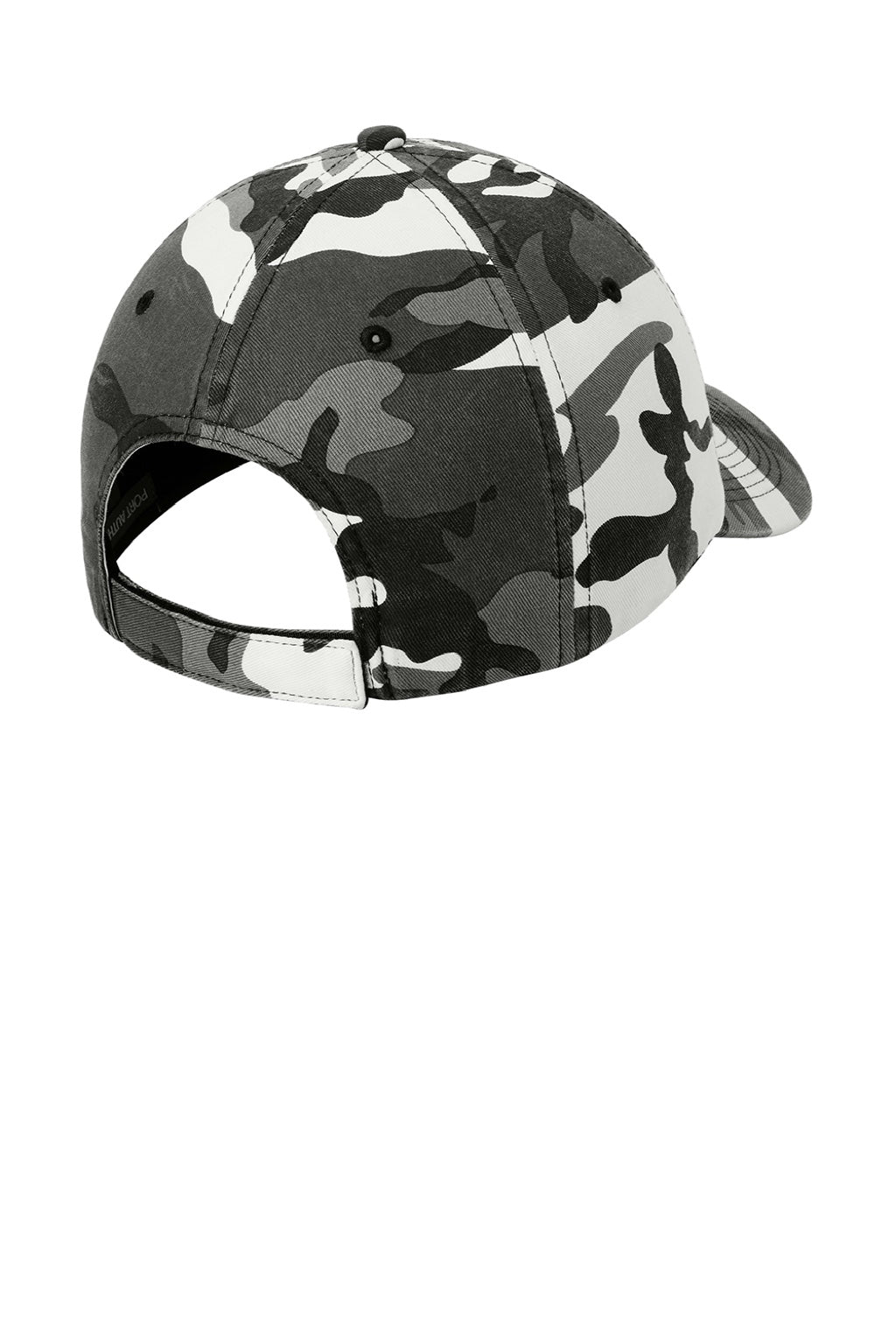 Port Authority Hats C851 Mens Camouflage Hat Winter Camo Flat Back