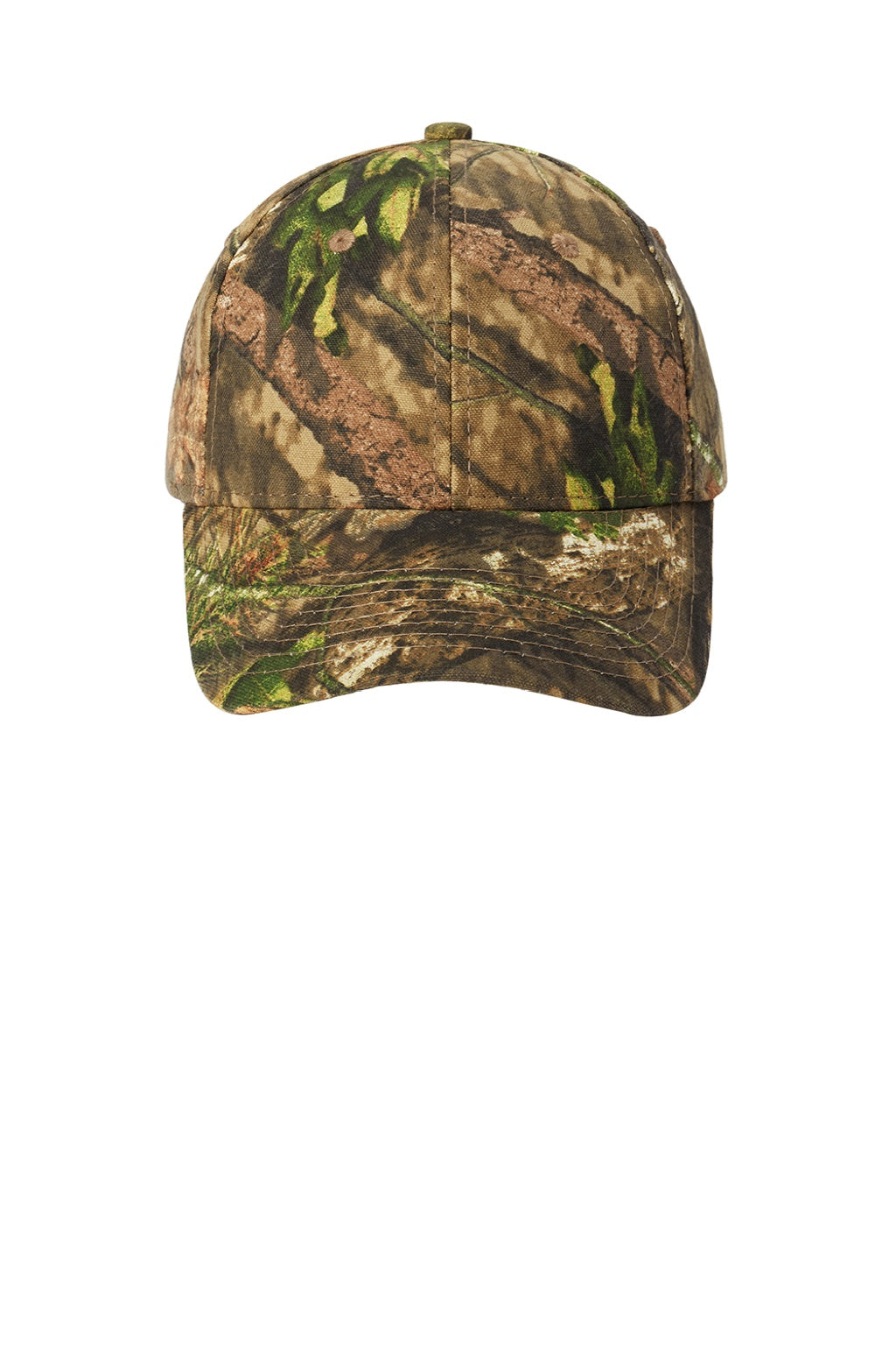 Port Authority Hats C855 Mens Pro Camouflage Adjustable Hat Mossy Oak Break Up Country Flat Front