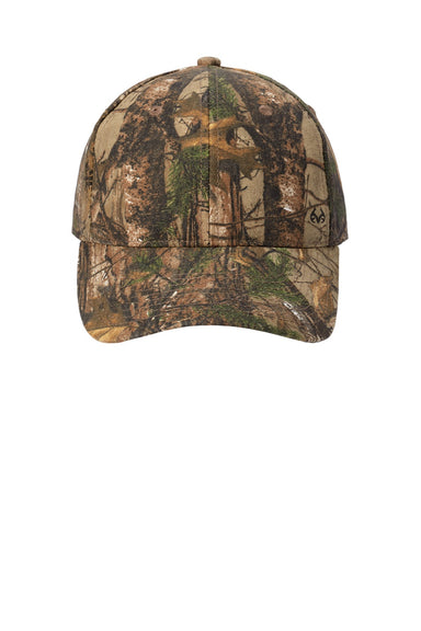 Port Authority Hats C855 Mens Pro Camouflage Adjustable Hat Realtree Xtra Flat Front