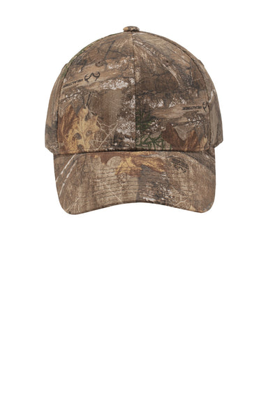 Port Authority Hats C855 Mens Pro Camouflage Adjustable Hat Realtree Edge Camo Flat Front