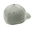 Port Authority Hats C865 Mens Stretch Fit Hat Silver Grey Flat Back