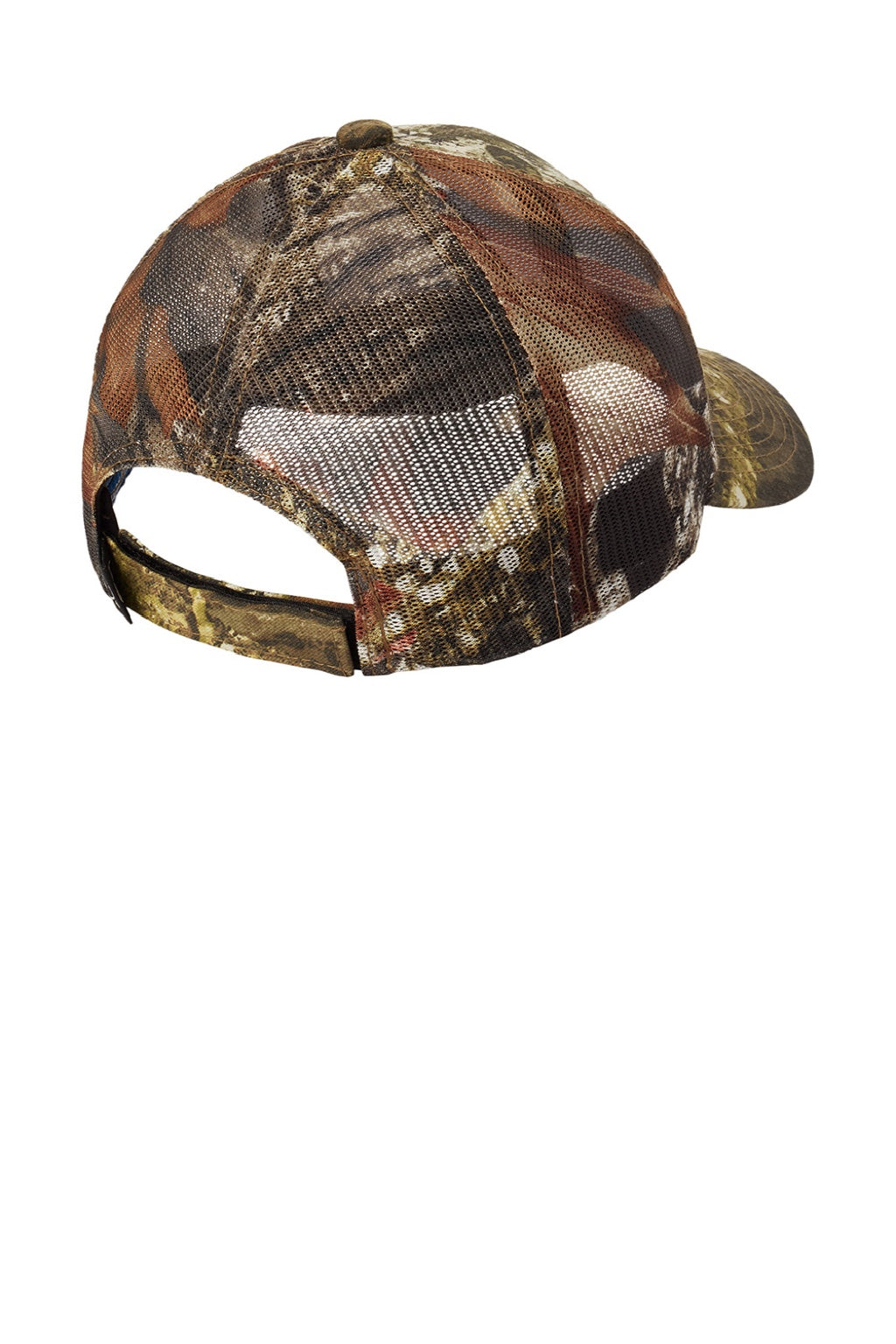 Port Authority Hats C869 Mens Pro Camouflage Mesh Back Adjustable Hat Mossy Oak New Break Up Flat Back