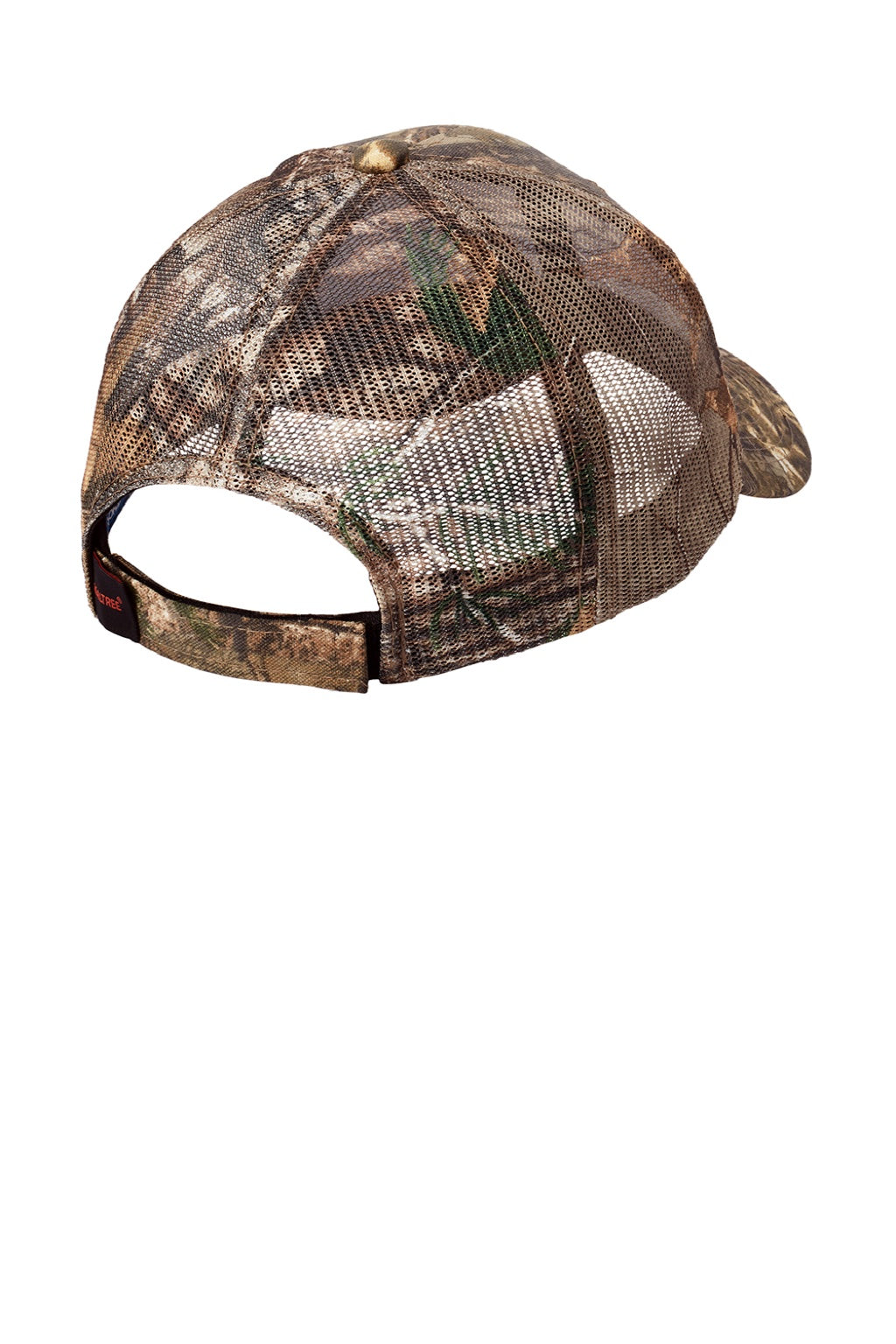 Port Authority Hats C869 Mens Pro Camouflage Mesh Back Adjustable Hat Realtree Edge Camo Flat Back