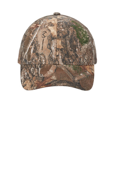 Port Authority Hats C869 Mens Pro Camouflage Mesh Back Adjustable Hat Realtree Xtra Flat Front