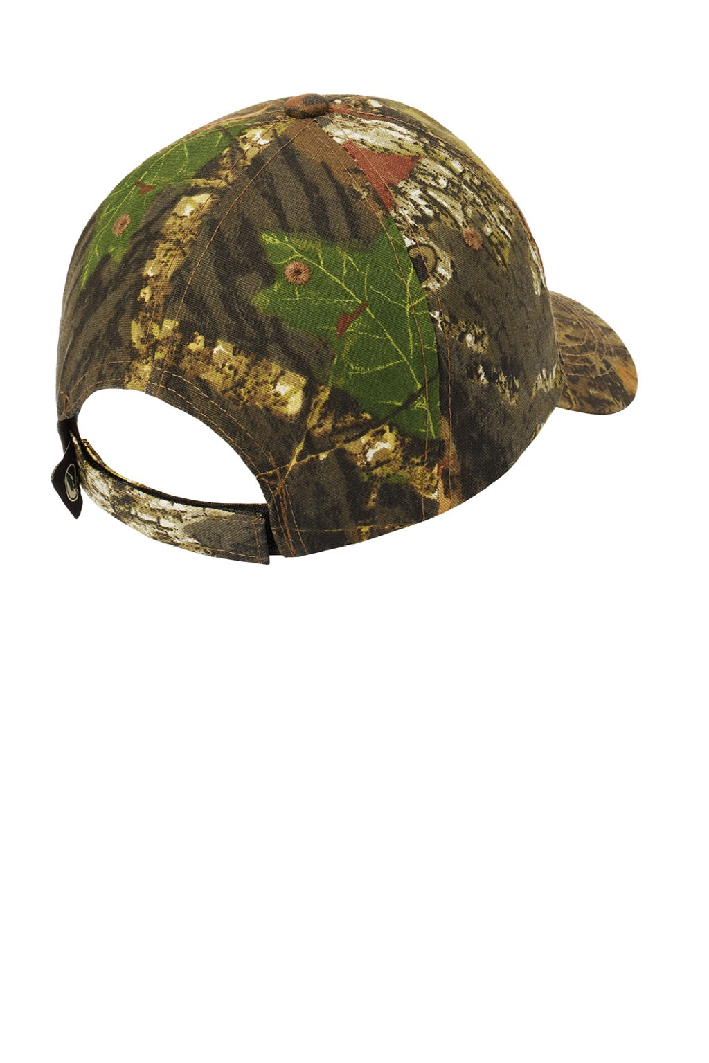 Port Authority Hats C871 Mens Pro Camouflage Garment Washed Adjustable Hat Mossy Oak New Break Up Flat Back