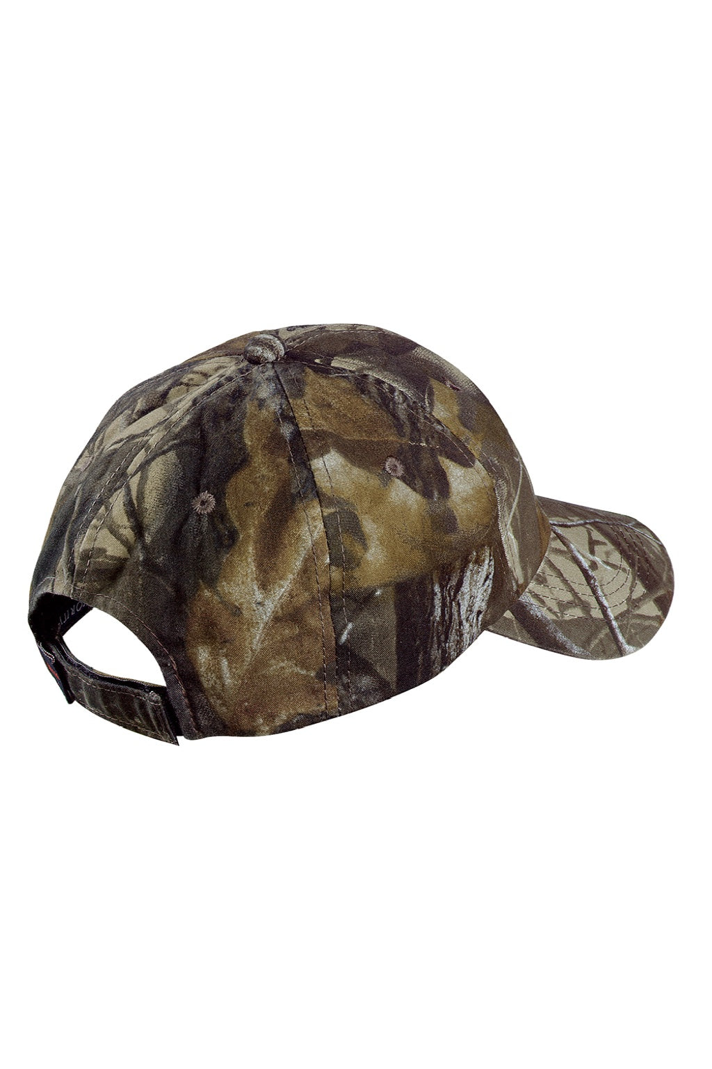 Port Authority Hats C871 Mens Pro Camouflage Garment Washed Adjustable Hat Realtree Hardwoods Flat Back