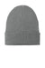Port Authority Hats C880 Unisex C-Free Recycled Beanie Smoke Grey Flat Front