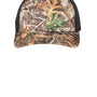 Port Authority Hats Mens Performance Moisture Wicking Camouflage Mesh Back Snapback Hat - Realtree Edge Camo/Black