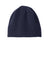 Port Authority Hats C900 Unisex R-Tek Pill Resistant Stretch Fleece Beanie Navy Blue Flat Front