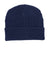 Port Authority Hats C908 Unisex Watch Beanie Navy Blue Flat Front