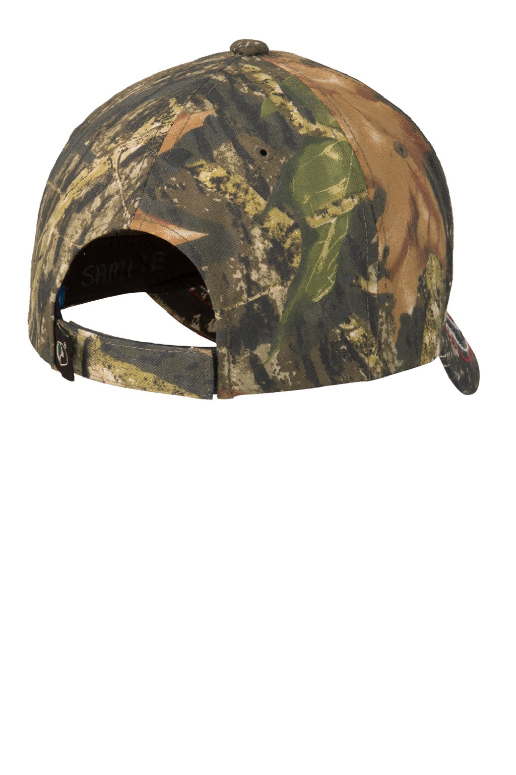 Port & Company Hats C909 Mens Adjustable Hat Mossy Oak New Break Up Camo Flat Back