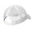 Port Authority Hats C911 Mens Adjustable Mesh Back Adjustable Hat White Flat Back