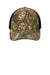 Port Authority Hats C912 Mens Camouflage Mesh Back Hat Mossy Oak Break Up Country/Black Flat Front