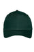 Port Authority Hats C913 Mens Moisture Wicking Adjustable Hat Dark Green Flat Front