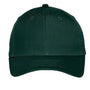 Port Authority Hats Mens Moisture Wicking Adjustable Hat - Dark Green