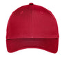 Port Authority Hats Mens Moisture Wicking Adjustable Hat - Red