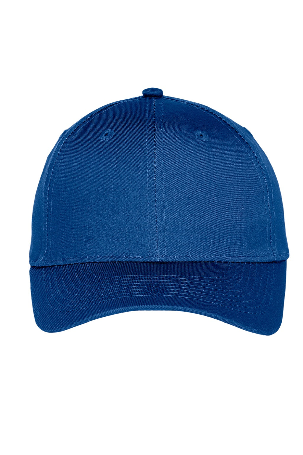 Port Authority Hats C913 Mens Moisture Wicking Adjustable Hat Royal Blue Flat Front