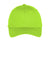 Port & Company Hats C914 Mens Twill Adjustable Hat Lime Green Flat Front
