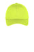 Port & Company Hats C914 Mens Twill Adjustable Hat Neon Yellow Flat Front