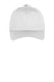Port & Company Hats C914 Mens Twill Adjustable Hat White Flat Front