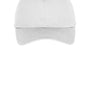 Port & Company Hats Mens Twill Adjustable Hat - White