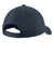 Port & Company Hats C919 Mens Sandwich Bill Adjustable Hat Navy Blue/White Flat Back