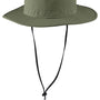 Port Authority Hats Mens Moisture Wicking Wide Brim Hat - Olive Leaf Green