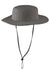 Port Authority Hats C920 Mens Moisture Wicking Wide Brim Hat Sterling Grey Flat Front