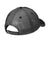 Port Authority Hats C923 Mens Adjustable Hat Black/White Flat Back