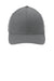 Port Authority Hats C928 Mens Wool Blend Flexfit Hat Grey Flat Front