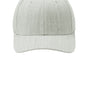 Port Authority Hats Mens Wool Blend Flexfit Hat - Heather Light Grey