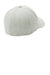 Port Authority Hats C928 Mens Wool Blend Flexfit Hat Heather Light Grey Flat Back