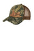 Port Authority Hats C930 Mens Camouflage Mesh Back Adjustable Hat Mossy Oak New Break Up/Brown Flat Front