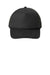 Port Authority Hats C932 Mens Snapback Hat Black Flat Front
