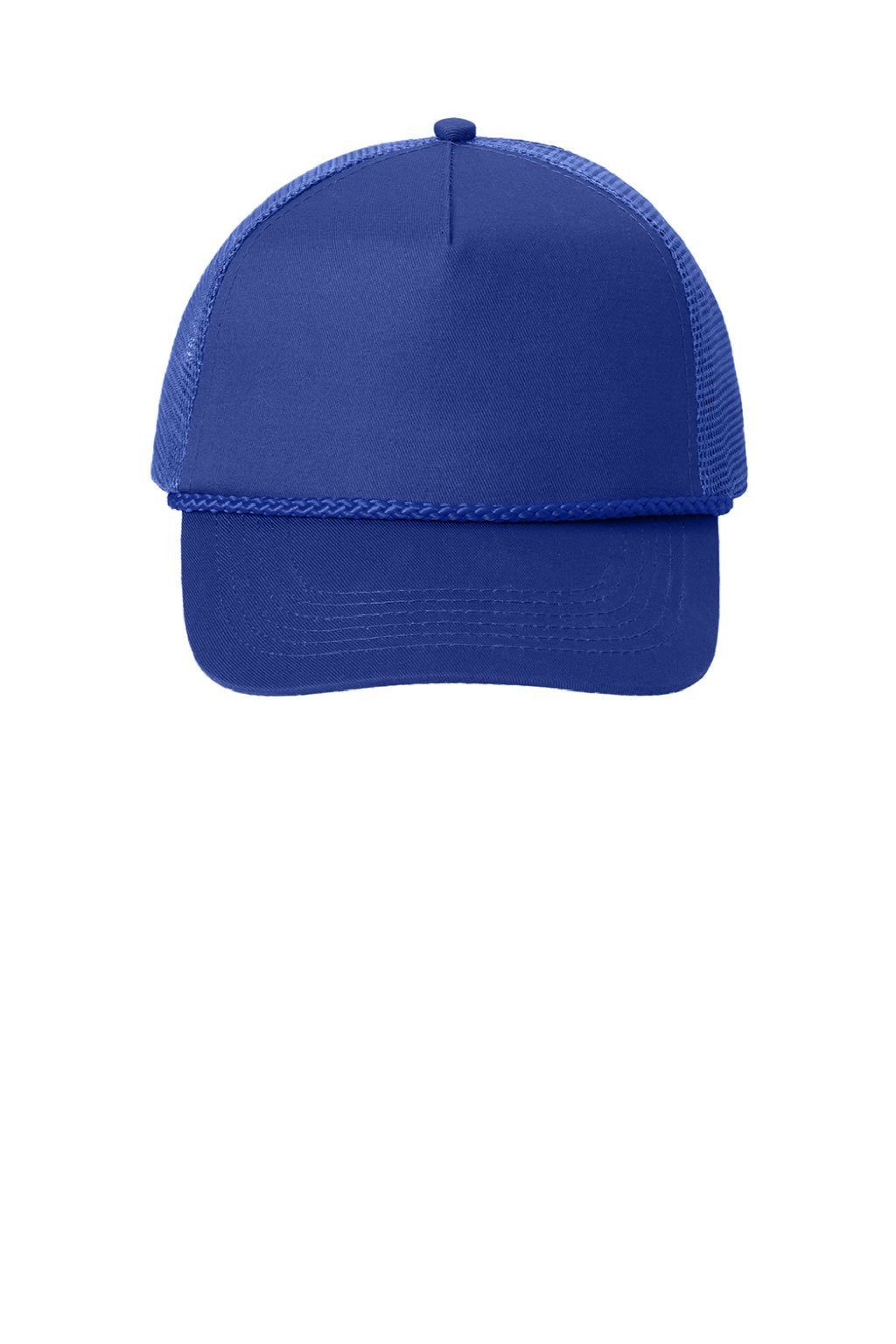Port Authority Hats C932 Mens Snapback Hat Royal Blue Flat Front
