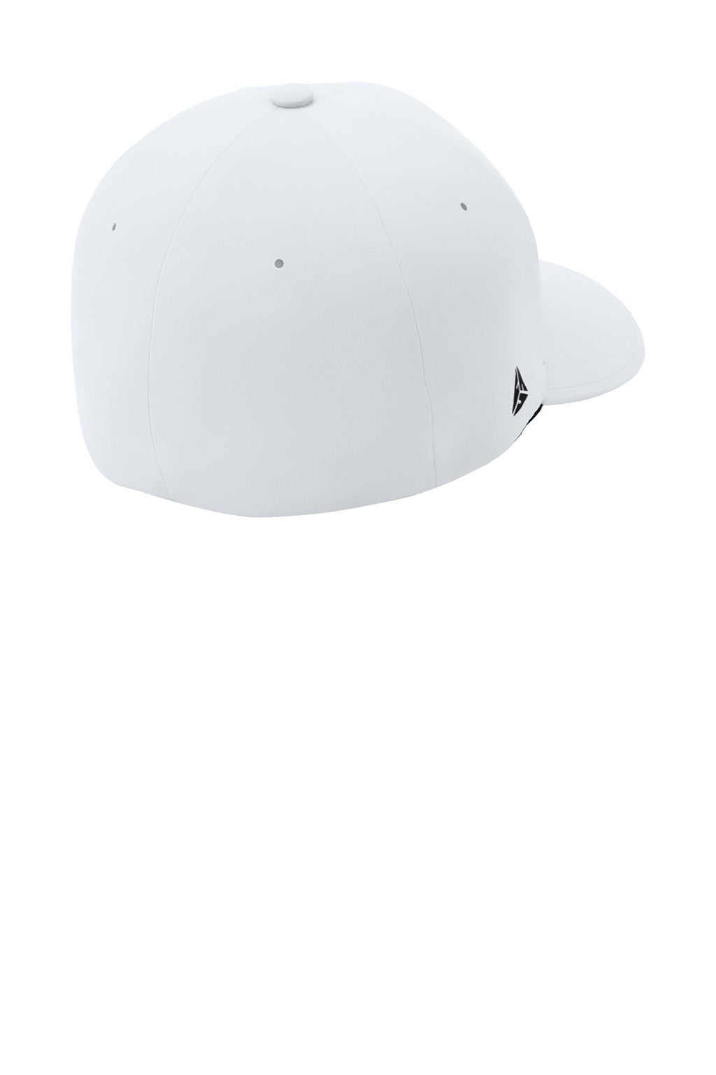 Port Authority Hats C938 Mens Delta Flexfit Hat White Flat Back