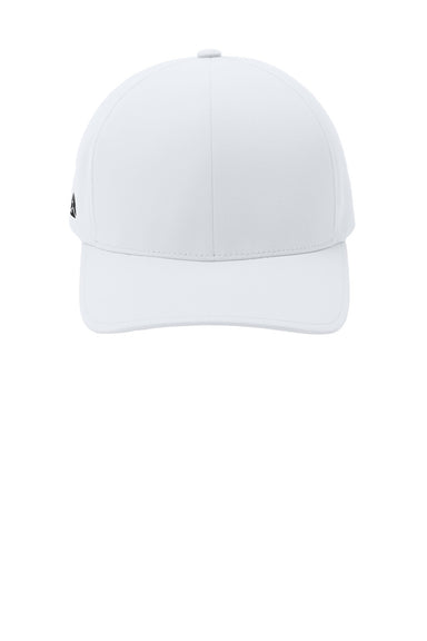 Port Authority Hats C938 Mens Delta Flexfit Hat White Flat Front