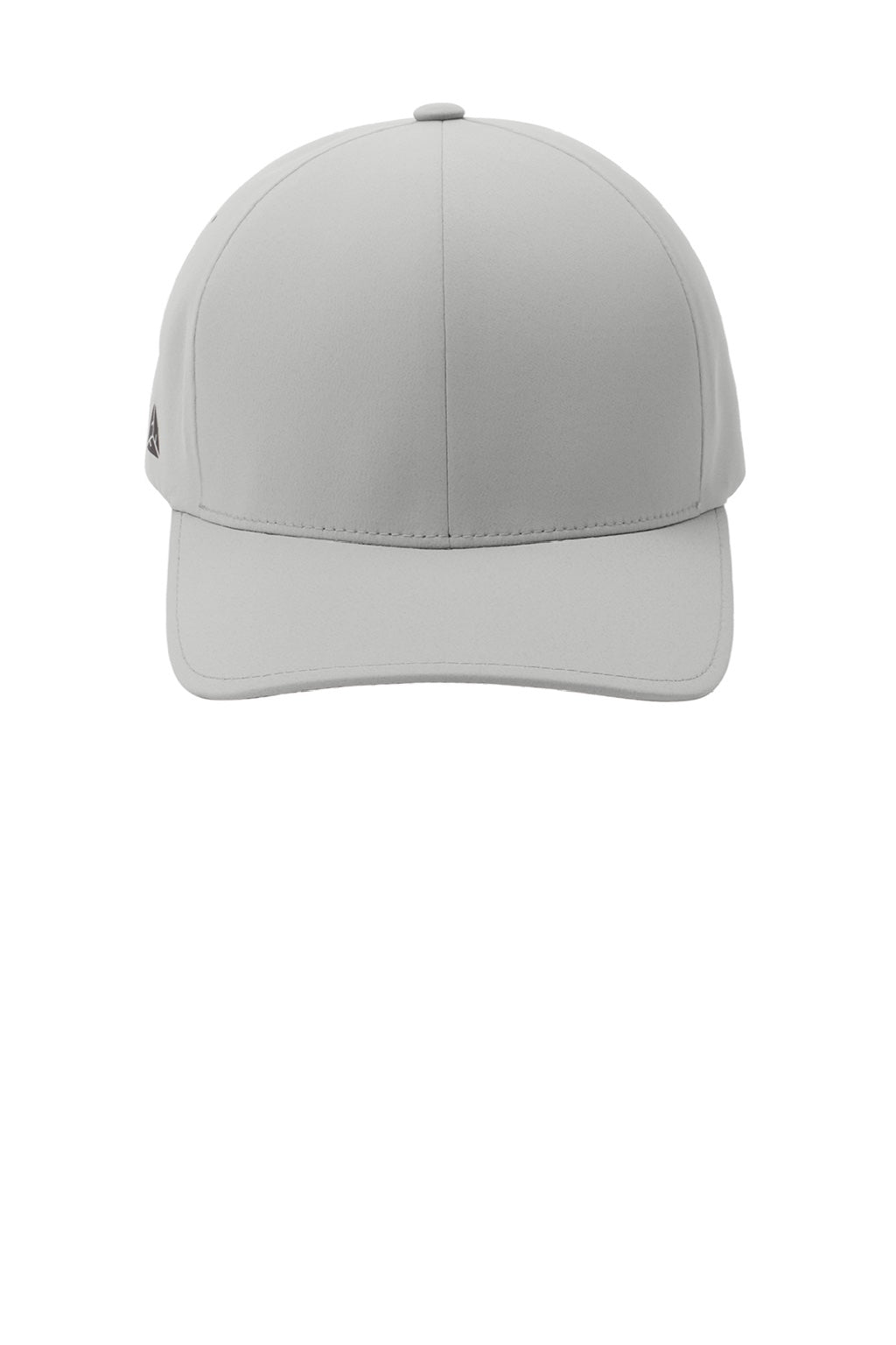 Port Authority Hats C938 Mens Delta Flexfit Hat Silver Grey Flat Front