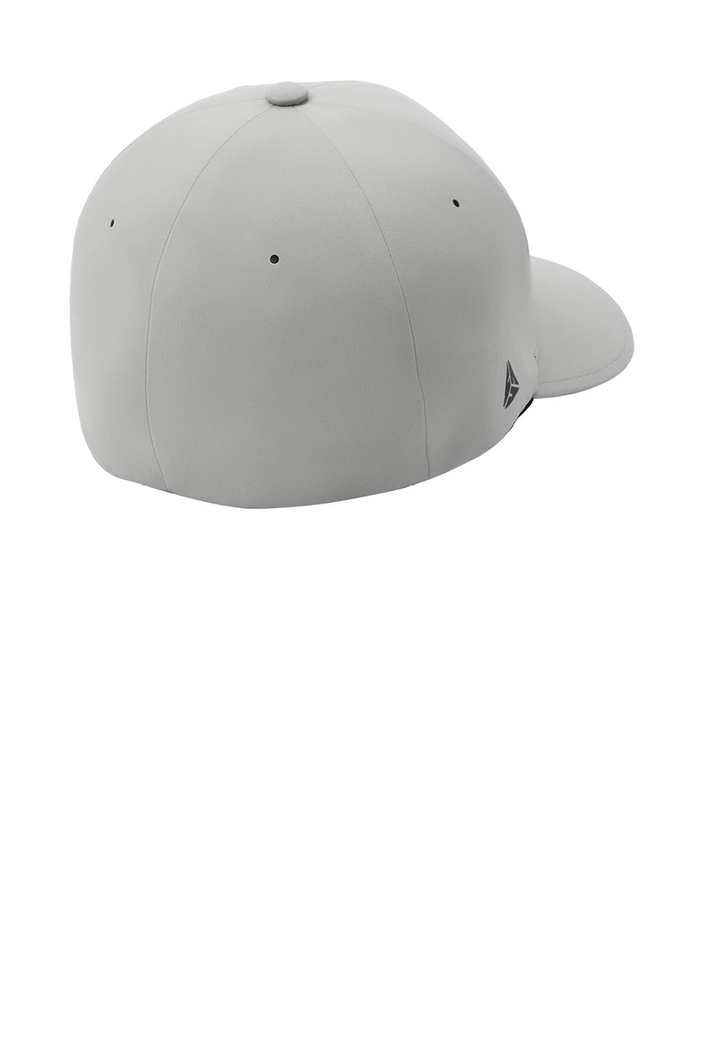 Port Authority Hats C938 Mens Delta Flexfit Hat Silver Grey Flat Back