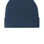 Port Authority Hats Unisex Knit Cuff Beanie - Dress Navy Blue