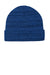 Port Authority Hats C939 Unisex Knit Cuff Beanie Heather True Royal Blue Flat Front