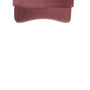 Port Authority Hats Mens Beach Wash Adjustable Visor - Red Rock