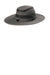 Port Authority Hats C947 Mens Moisture Wicking Ventilated Wide Brim Hat Sterling Grey Flat Back