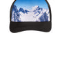 Port Authority Hats Mens Real Photo Snapback Trucker Hat - Snow Caps