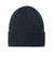 Port Authority Hats C951 Unisex Rib Knit Cuff Beanie River Navy Blue Flat Front