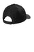Port Authority Hats C954 Mens Eco Adjustable Hat Deep Black Flat Back
